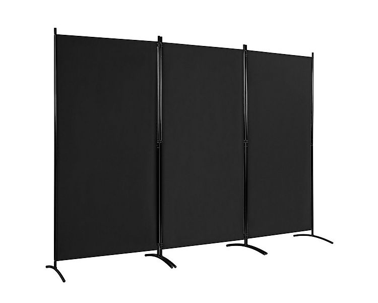 COSTWAY Paravent (3 St), mit verstellbaren Untersetzern, 260 x 183cm günstig online kaufen