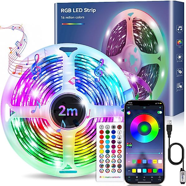 Rayofi LED Stripe mit USB 2m/3m/5m, günstig online kaufen