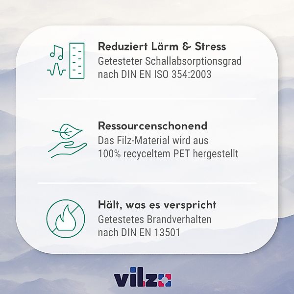 linovum Wandpaneel vilz Akustikplatten Schallabsorber Kreis günstig online kaufen