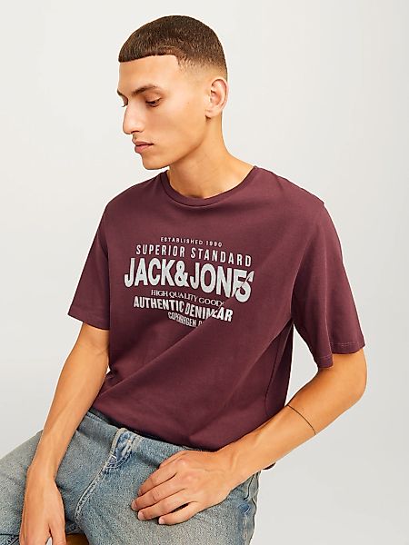 Jack & Jones Rundhalsshirt JJJEANS TEE günstig online kaufen
