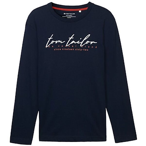 Tom Tailor  Langarmshirt Rundhalspullover für Herren günstig online kaufen