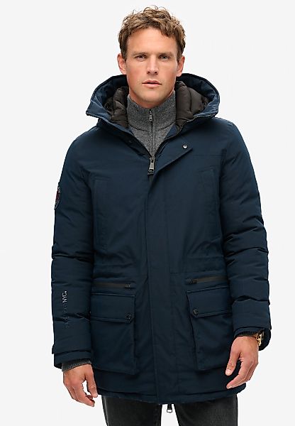Superdry Steppjacke "City Padded Parka Jacket" mit Kapuze günstig online kaufen