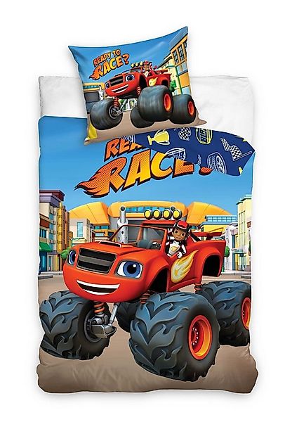Nickelodeon Kinderbettwäsche Blaze and the Monster Machines Kinderbettwäsch günstig online kaufen
