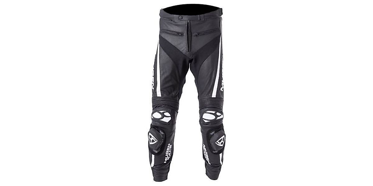 MUGENRACE Motorradhose RBRS-1 Motorrad Lederhose protektoren reißverschluss günstig online kaufen