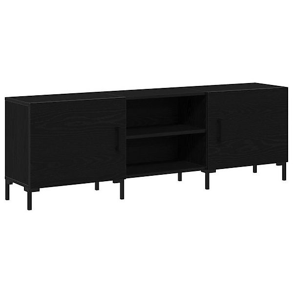 vidaXL TV-Schrank TV-Schrank Schwarze Eiche 150x30x50 cm aus Holzwerkstoff günstig online kaufen