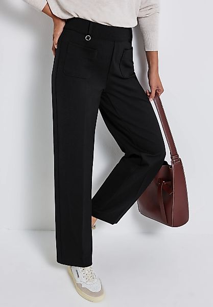 STREET ONE Stoffhose, Straight Leg, High Waist günstig online kaufen
