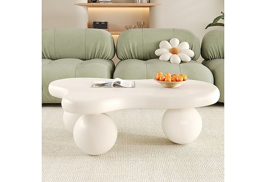 Ulife Couchtisch Wohnzimmertisch, Beistelltisch, mit LED-Beleuchtung, 16 Fa günstig online kaufen