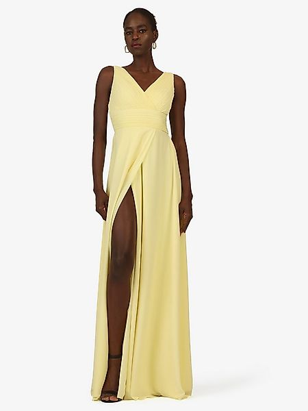 Kraimod Abendkleid mit Drapierung und Beinschlitz günstig online kaufen