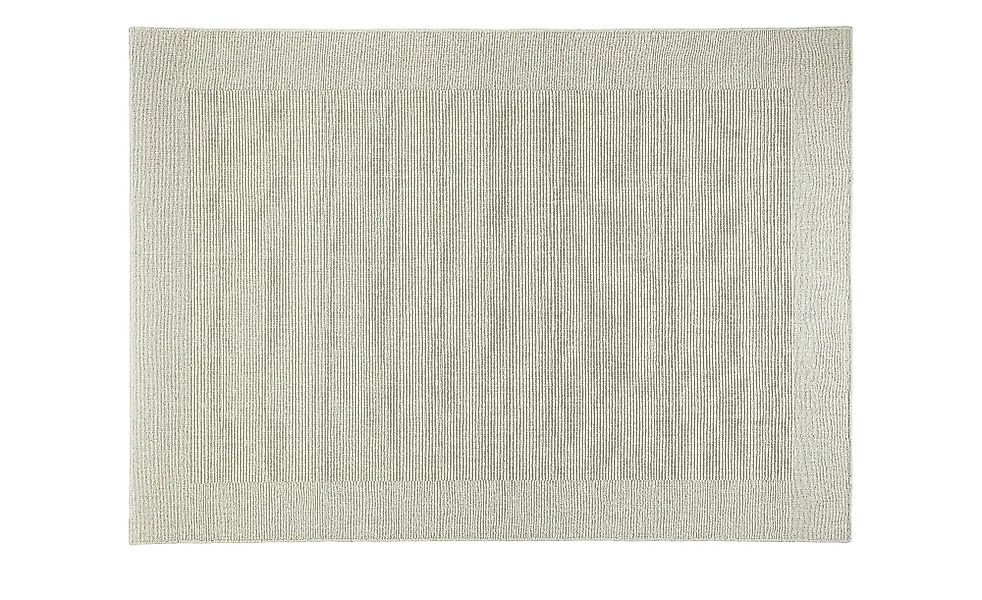 Handweb-Teppich  Vermont ¦ weiß ¦ Wolle ¦ Maße (cm): B: 120 Teppiche > Natu günstig online kaufen