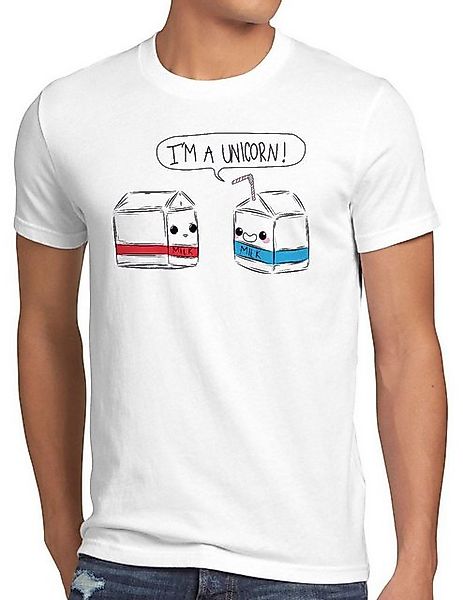 style3 T-Shirt I am a Unicorn Milk Einhorn Milch Funshirt Milchtüte Spruch günstig online kaufen