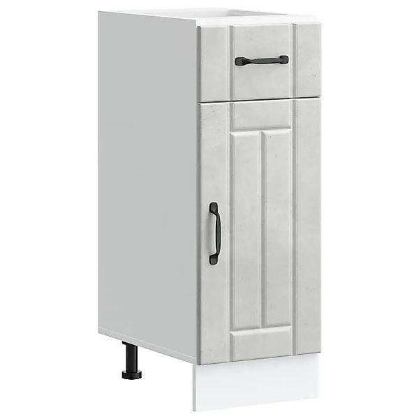 vidaXL Küchen-Unterschrank Lucca Betongrau Holzwerkstoff 853701 günstig online kaufen