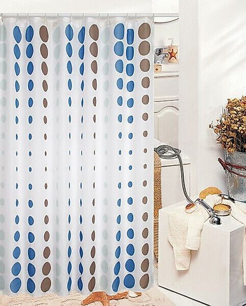 LikeKa Duschvorhang aus Stoff 180x180 cm günstig online kaufen
