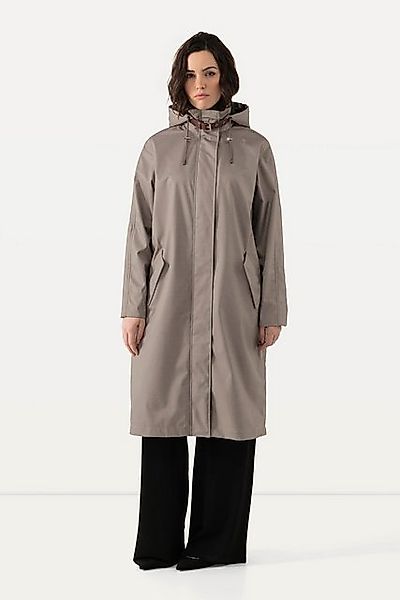 Ulla Popken Wintermantel HYPRAR Softshell-Mantel wasserdicht Stehkragen günstig online kaufen