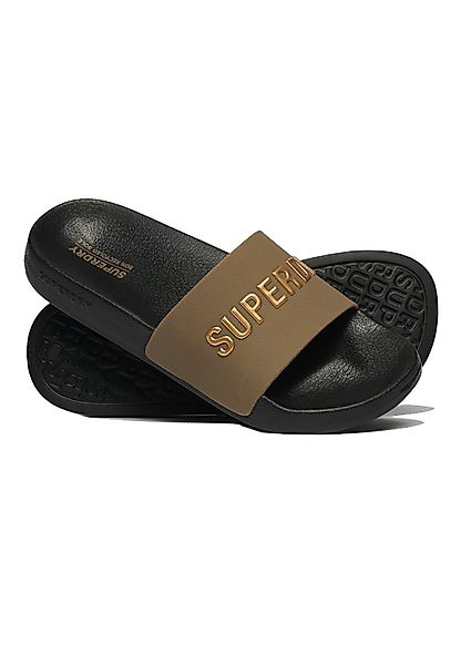 Superdry Superdry Damen Bade-Sandalen LOGO VEGAN günstig online kaufen