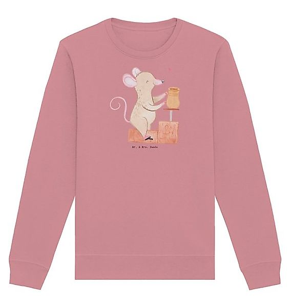 Mr. & Mrs. Panda Longpullover Größe XS Maus Töpfern - Canyon Pink - Geschen günstig online kaufen