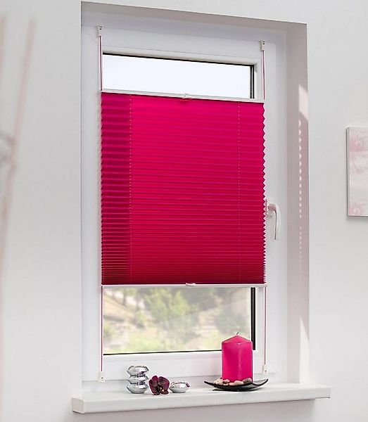 LICHTBLICK ORIGINAL Plissee Klemmfix, Lichtschutz, ohne Bohren, verspannt, günstig online kaufen