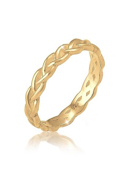 Elli Fingerring Gedreht Geflochten Zopfmuster 925 Silber günstig online kaufen