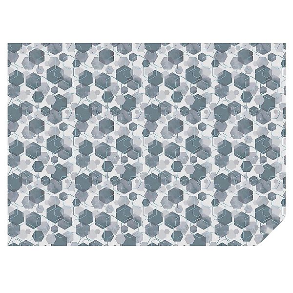 Tulup Buntglasfolie Geometrische Sechsecke Fensterfolie Buntglas Optik 200x günstig online kaufen