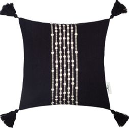 TOM TAILOR HOME Dekokissen »Knot Lines«, mit trendigen Quasten, Kissenhülle günstig online kaufen