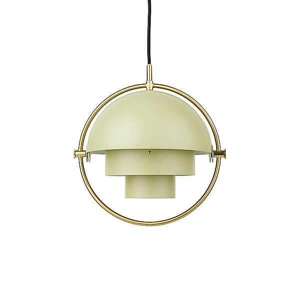 GUBI Hängeleuchte Multi-Lite, Ø 36 cm, messing/creme günstig online kaufen