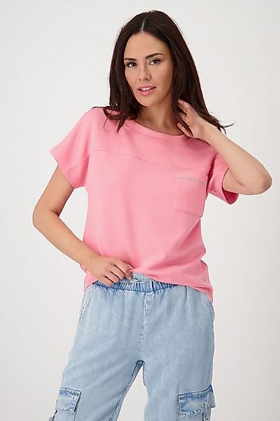 Monari Sweatshirt Sweatshirt Basic Kette Mit Rundhalsausschnitt günstig online kaufen