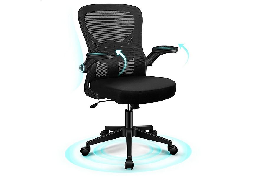 ALFORDSON Bürostuhl Ergonomischer, verstellbare Lendenwirbelstütze, (1 St), günstig online kaufen