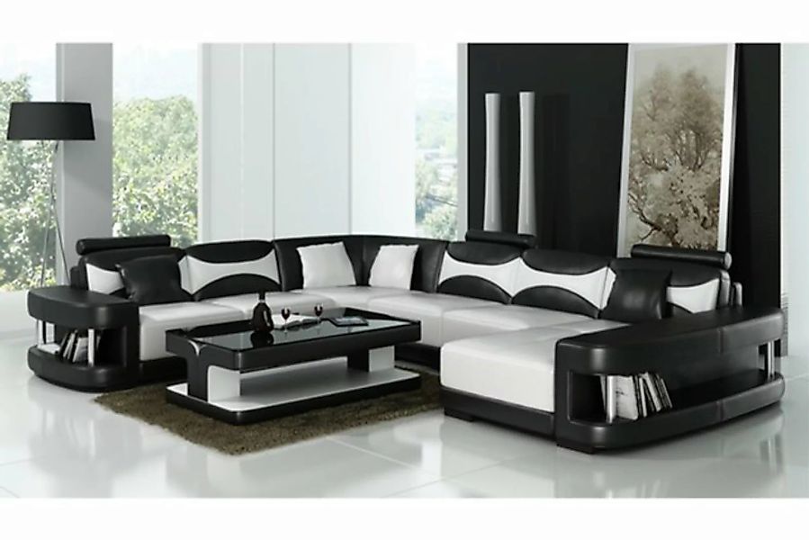 JVmoebel Ecksofa, Luxus Ecksofa Sofa Polster Couch Wohnlandschaft U Form - günstig online kaufen