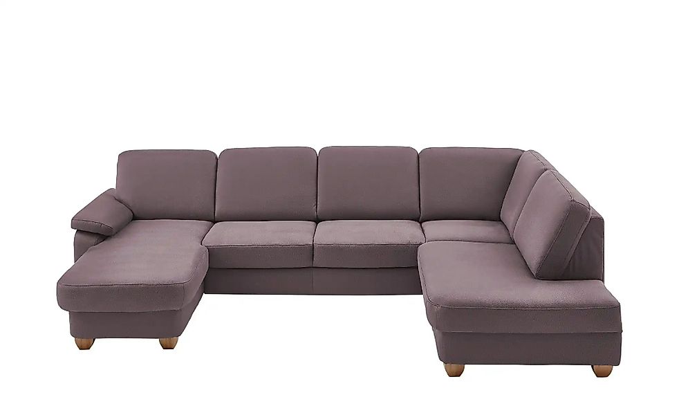 meinSofa Wohnlandschaft  aus Kunstleder Oliver ¦ lila/violett ¦ Maße (cm): günstig online kaufen