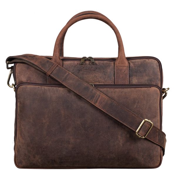 Benthill Aktentasche Echt Leder Laptoptasche Umhängetasche günstig online kaufen