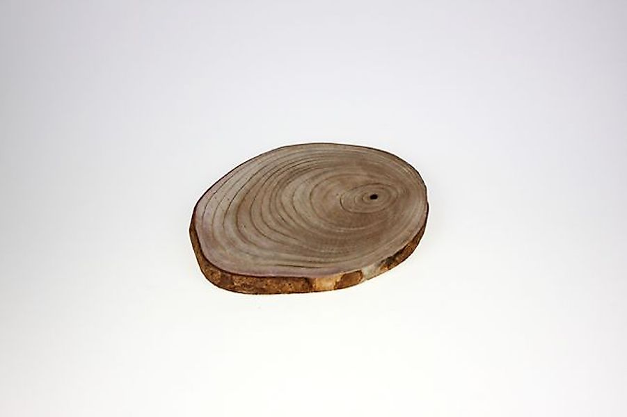 Macosa Home Dekofigur Deko Baumscheibe Ø29 cm Dekoscheibe naturbelassen mit günstig online kaufen
