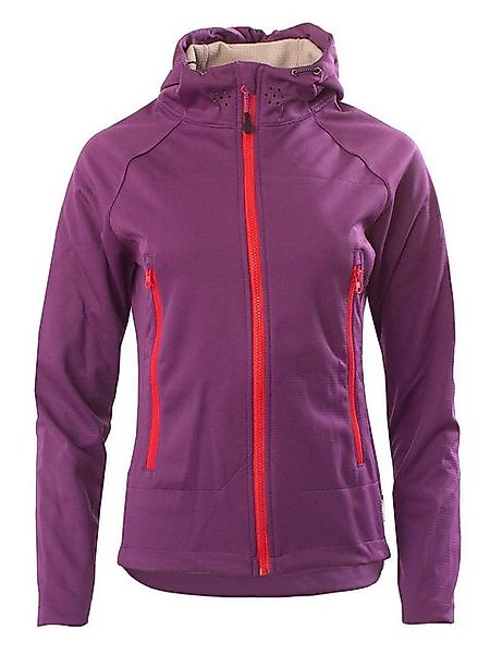 Crane Fahrradjacke Crane Damen Fahrradjacke Wasser- Winddicht Lila L günstig online kaufen