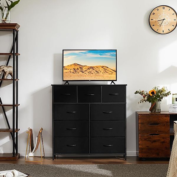 DUMOS Stoffschrank Kommode mit 9 SchubladenIdeal günstig online kaufen