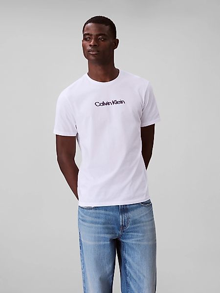 Calvin Klein Jeans T-Shirt "SS GLITCHED LOGO EU CLASSIC TEE", Mit Rundhalsa günstig online kaufen