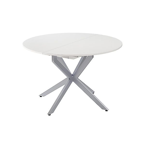 Vicco Esstisch Loyd, Weiß/Grau, 120 x günstig online kaufen