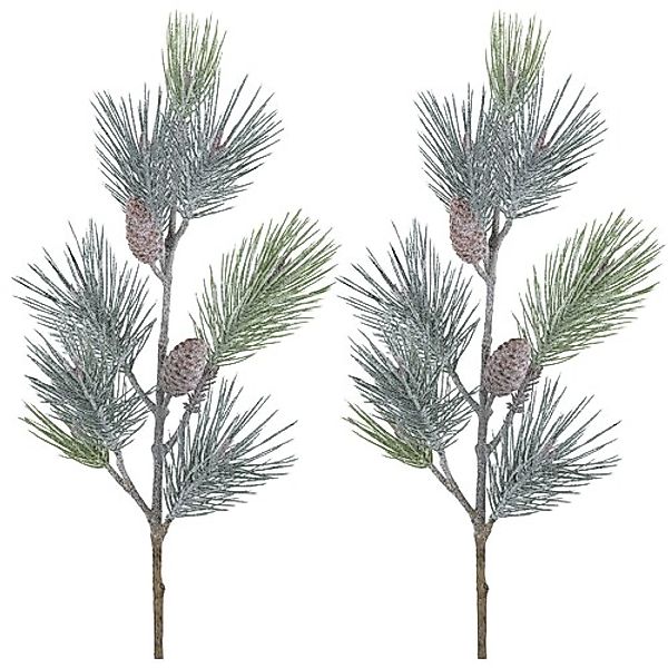 Creativ green Kunstzweig »Kiefernzweig« mit Frost-Optik günstig online kaufen