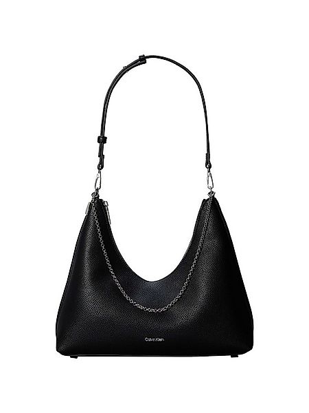 Calvin Klein Schultertasche EMBLEM HW PEBBLE SHOULDER BAG, Schultertasche, günstig online kaufen