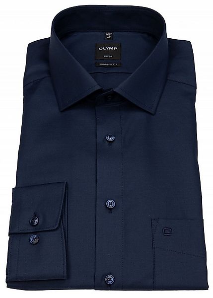 OLYMP Businesshemd Modern Fit leicht tailliert bügelfrei Kentkragen günstig online kaufen