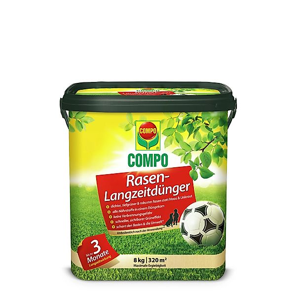 Compo Rasen-Langzeitdünger 8 kg günstig online kaufen