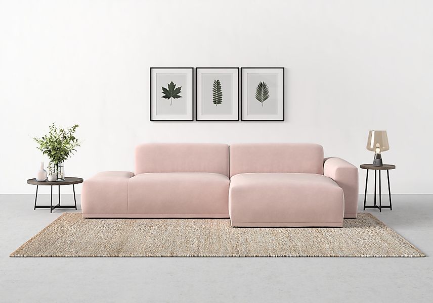 TRENDMANUFAKTUR Ecksofa Braga, mit hochwertigem Kaltschaum, günstig online kaufen