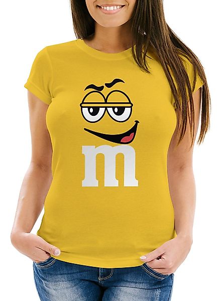 MoonWorks Print-Shirt Damen T-Shirt Fasching Karneval günstig online kaufen