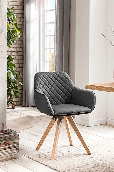 SalesFever Esszimmerstuhl »Bequemer Atuhl«, (Set), 2 St., Stoff, Elegantes günstig online kaufen