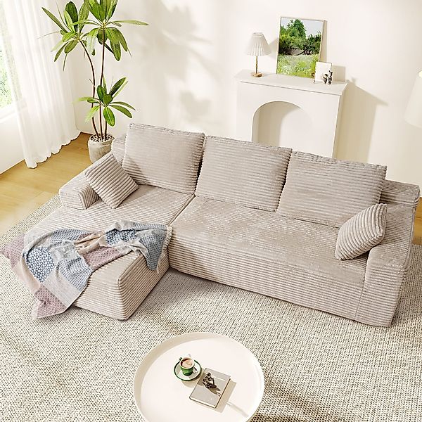 Patbrela Ecksofa Linkseckiges Sofa 263 x günstig online kaufen
