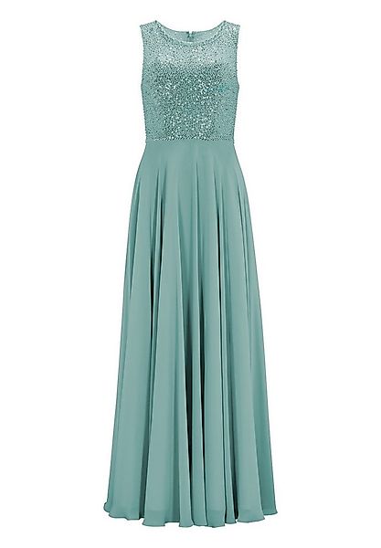 SWING Abendkleid in Paillettenoptik - Chiffonkleid - festliches Maxikleid - günstig online kaufen