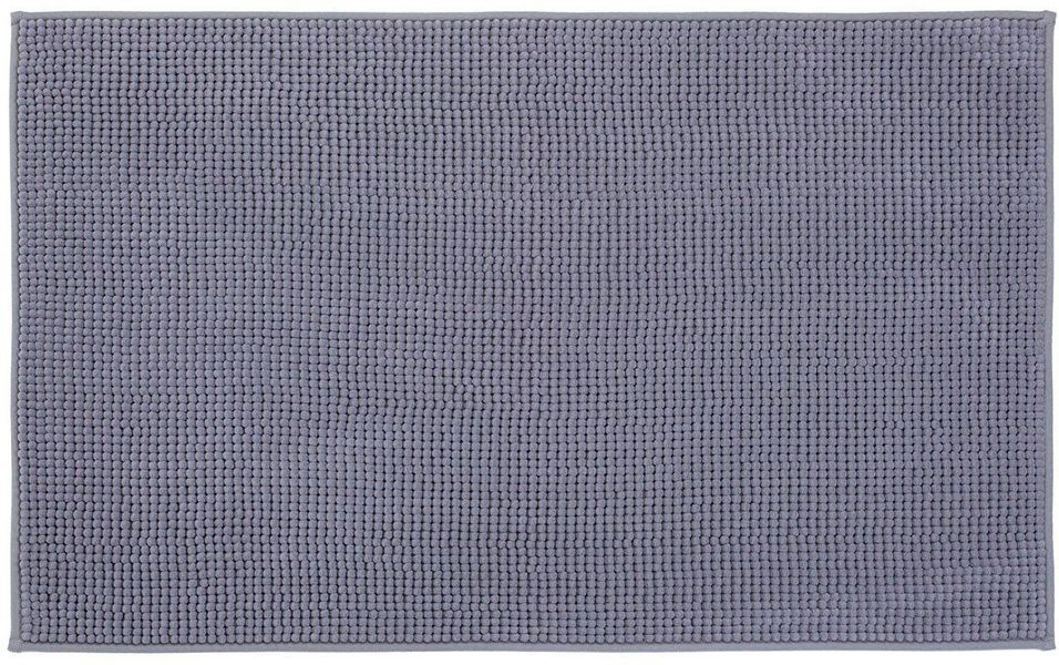 Gözze Badematte "Chenille" Höhe 15 mm rutschhemmend beschichtet fußbodenhei günstig online kaufen