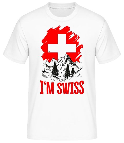 I'm Swiss · Männer Basic T-Shirt günstig online kaufen