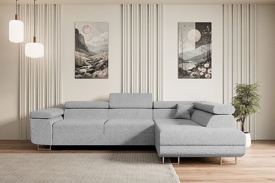 ALTDECOR Ecksofa GUSA-L, Couch mit Schlaffunktion, günstig online kaufen