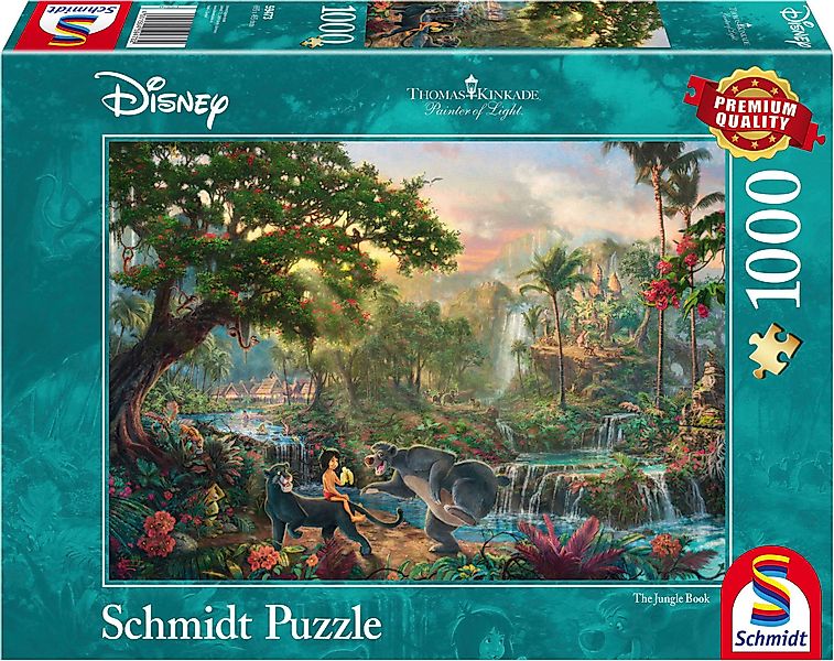 Schmidt Spiele Puzzle Disney, Dschungelbuch von günstig online kaufen
