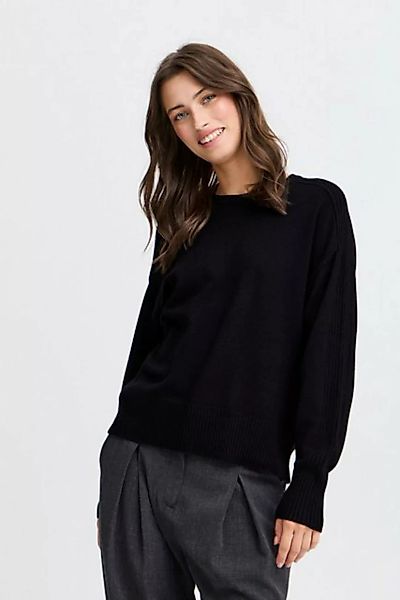 b.young Strickpullover BYMANINA SHORT JUMPER - loose fit Strickpullover günstig online kaufen