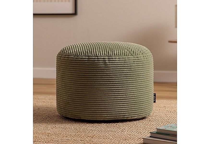 icon Pouf XL aus Cord „Milano“, mit Füllung günstig online kaufen