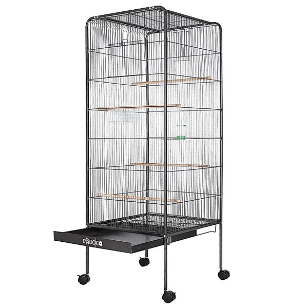 Cadoca Voliere, Vogelvoliere XL 146x54x54cm Schmutzschublade günstig online kaufen